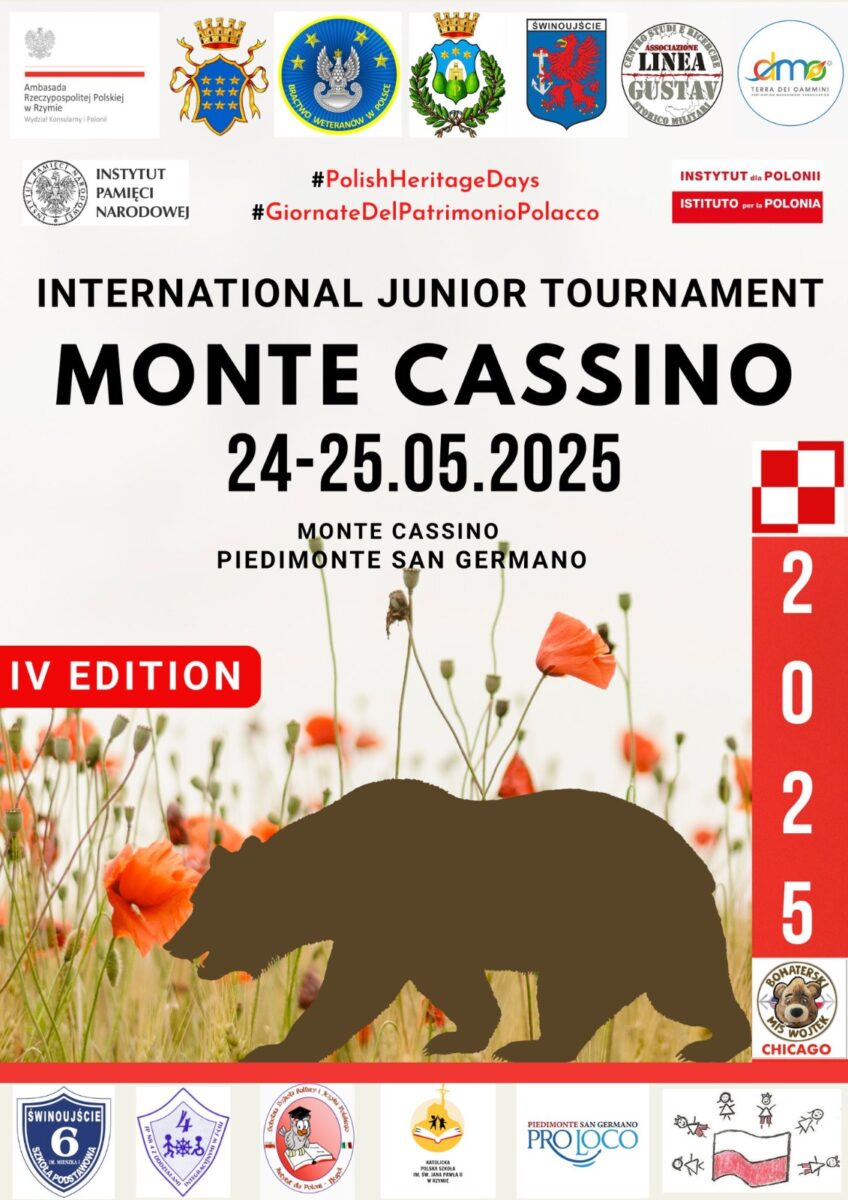 IV edycja Międzynarodowego Turnieju Historycznego Monte Cassino: pod znakiem pamięci i aktywnej edukacji