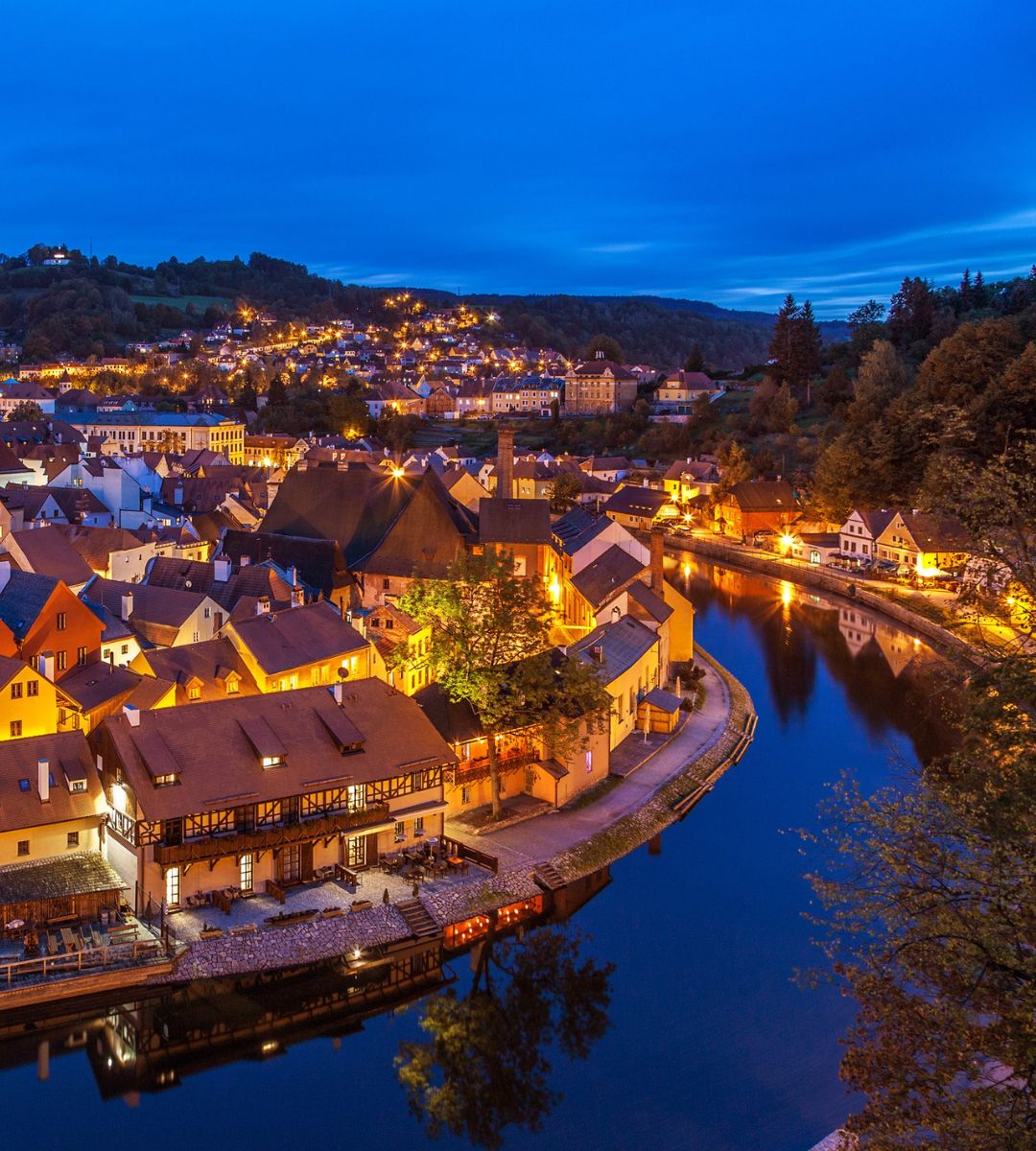 3 europejskie miasta bez upałów Foto: Český Krumlov