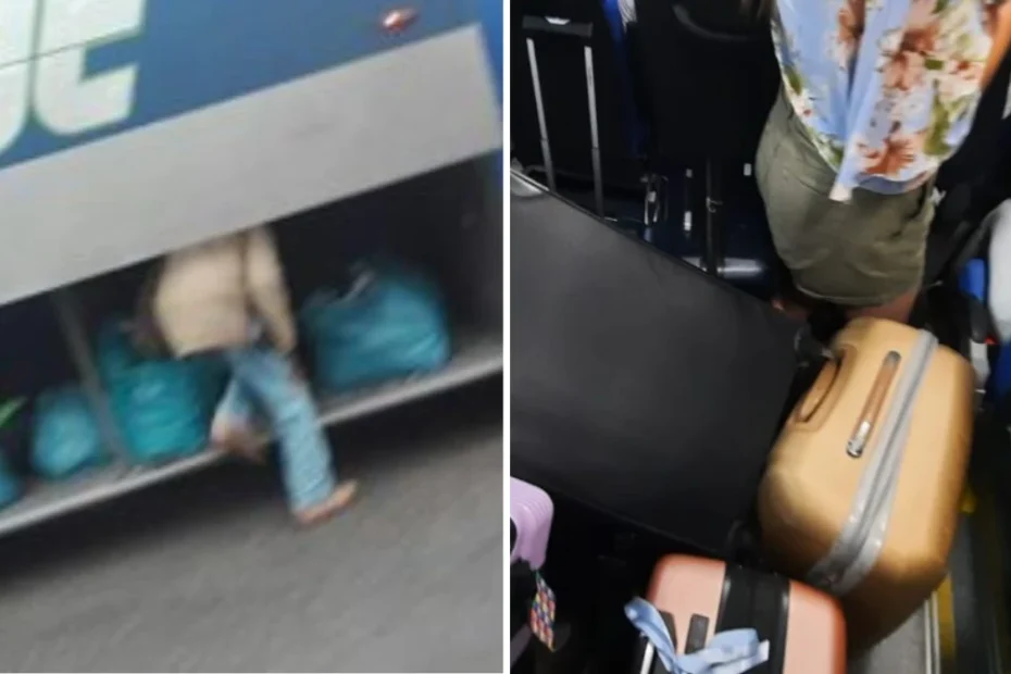 Dziecko znalezione w walizce w autobusie