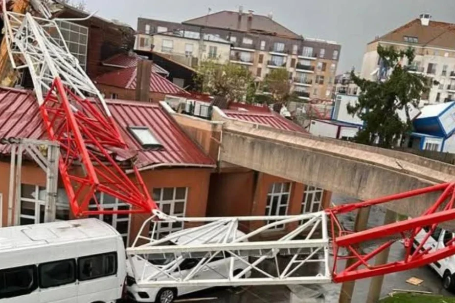 Tornado pod Paryżem: Jedna osoba nie żyje, wielu rannych