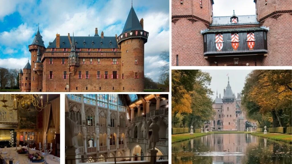 Zamek de Haar: największy zamek w Holandii. Monumentalne mury i bajkowa architektura