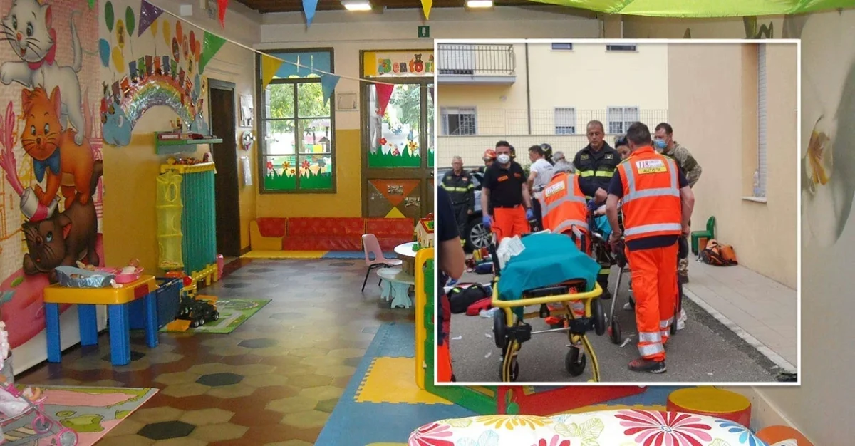 Dziecko udusiło się w żłobku podczas zabawy w ogrodzie