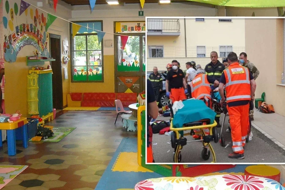 Dziecko udusiło się w żłobku podczas zabawy w ogrodzie